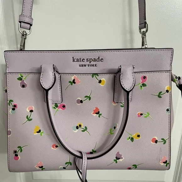 Kate Spade Medium Floral Satchel Cameron - Picture 1 of 4